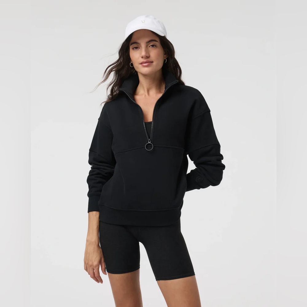 Vuori Sedona Rib Half-Zip Pullover Sweatshirt Size M